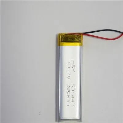 3,7v 280mah polimer lityum-ion batareyasi